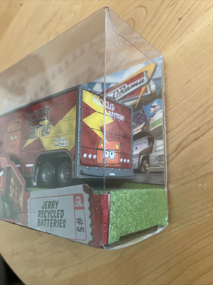 し*き様 カーズミニカー Cars Jerry Recycled Batteri Mattel Jerry Recycled Batteries 2010 Hauler Disney Disney