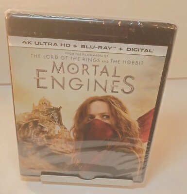 Mortal Engines (4K/Blu-ray) Brand NEW (Sealed) - Shipping with Tracking