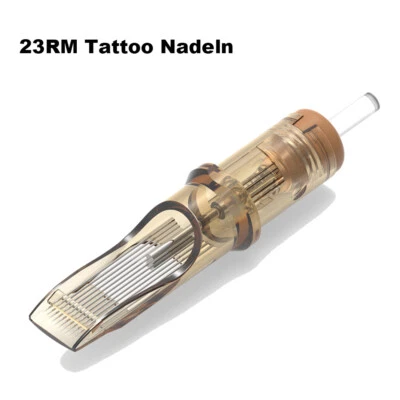 CHUSE 20 Stücke/Box Sterilie Einweg Tattoo Nadeln Patrone Router Liner Shader 23RM Neu