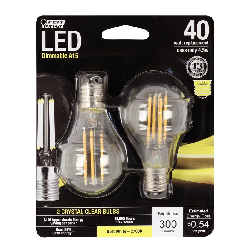 Feit 40 watt led bulbs deals