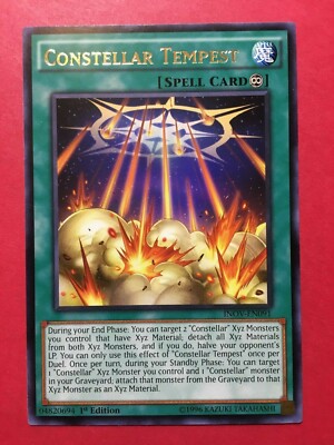Yu-Gi-Oh! Constellar Tempest Spell Card - INOV-EN091 - Rare - 1st Edition From Invasion: Vengeance - View #4