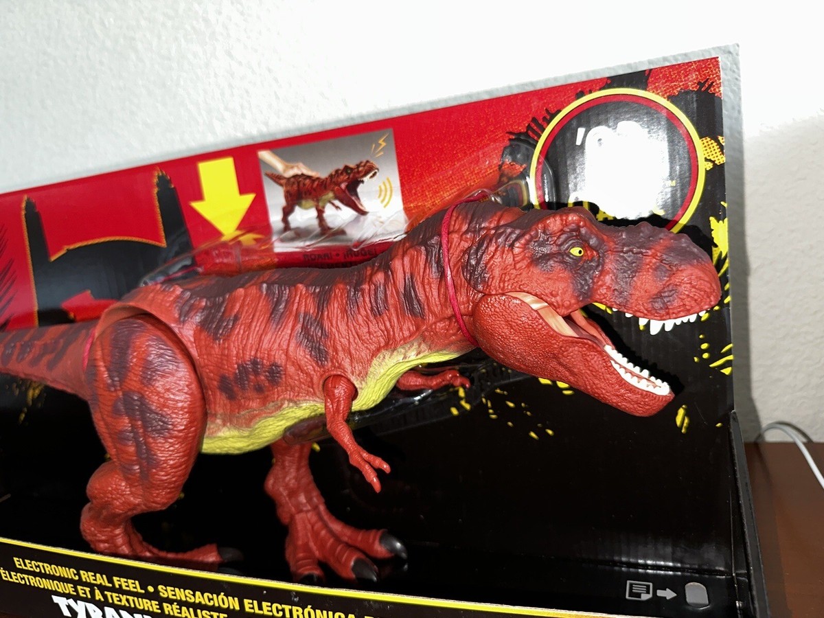 Jurassic Park 30th 93 Classic Tyrannosauras Rex Red Target Real