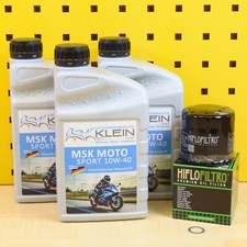 Yamaha XJ600 S N Diversion 91-03 Ölwechselset Öl Ölfilter MSK Moto Sport 10w40