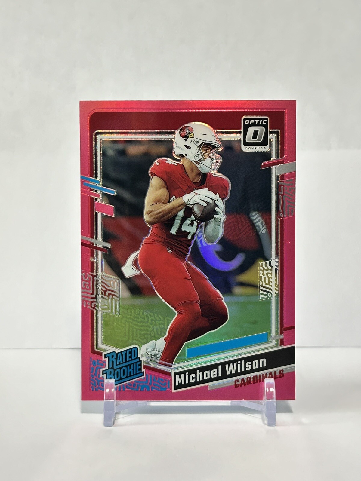 Michael Wilson Panini Donruss Optic #204 Pink