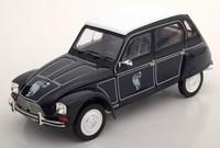 CitroëN Dyane 6 Caban WeißEs Softtop 1977 Dunkelblaues Metall Norev 181622 1/18