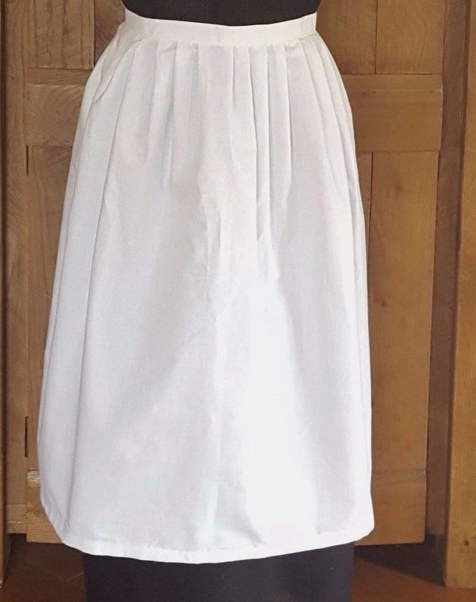 Fancy 2024 white apron