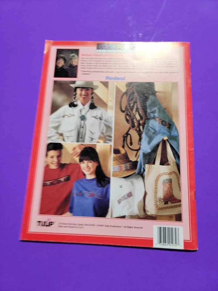 Colorpoint Paintstitching  Rodeo Book  #91272   (8 Pages of Transfer Patterns) - Image 2 of 2