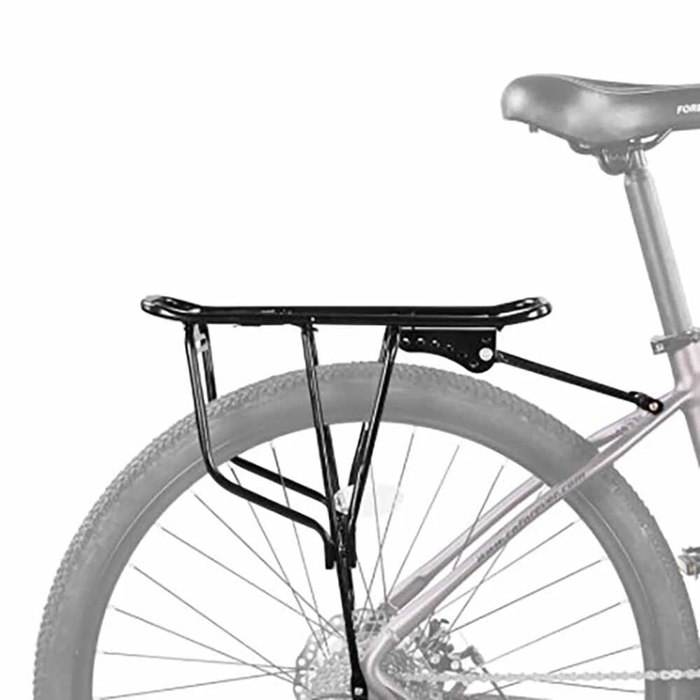 Bicycle Back Seat Carrier with Padding Rear Pannier Rack For Mountain Bike MTB