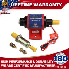 Universal Electric Inline Fuel Pump Carburetor 4-7 Psi Low Pressure Gas Gasoline
