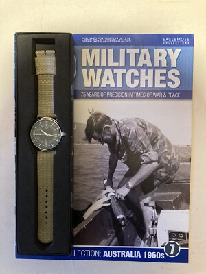 Eaglemoss Collections Military Watch: 1960's AUSTRALIAN MILITARY DIVER  Unworn UK