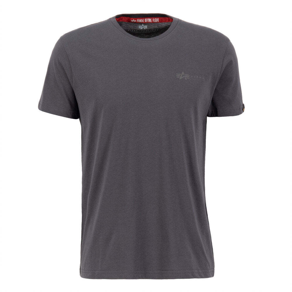 Футболка Alpha Industries Air Force T винтажного серого цвета 9290₽