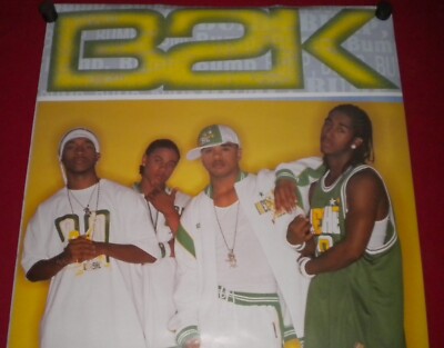 B2K POSTER 22x34 S/S Lil Fizz J-Boog Raz-B Omarion Hip-Hop Boy