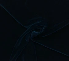 DESIGNER MOHAIR SEASIDE BLUE WOOL VELVET UPHOLSTERY DRAPERY FABRIC BY YARD 55"W