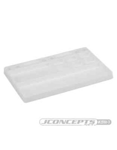 JCONCEPTS-Rubber Parts Tray-White 2550-3