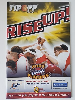 2006-07 Cleveland Cavaliers Tipoff Program 4/22/07 LEBRON