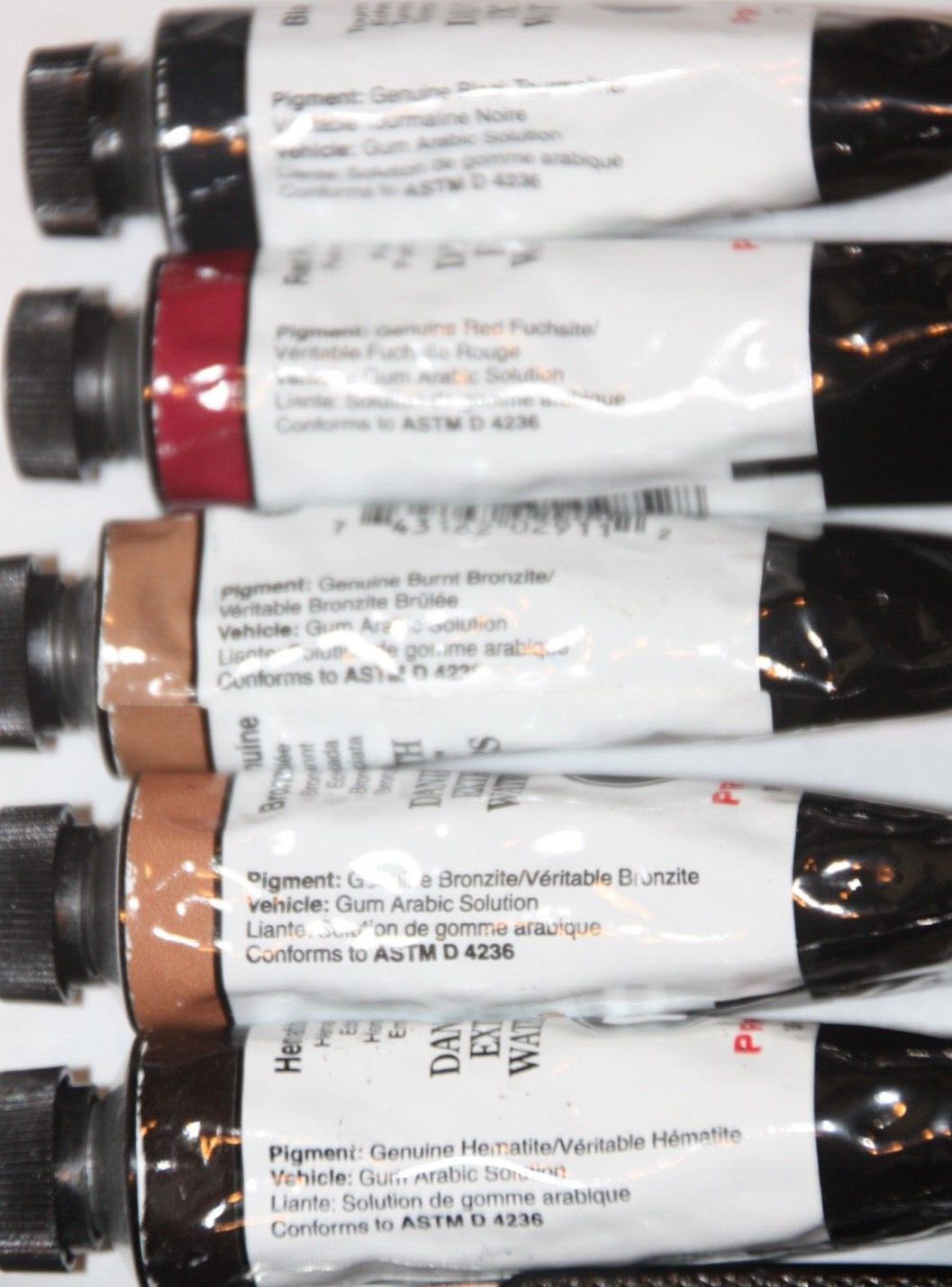 5 DANIEL SMITH Extra Fine Watercolor Paint15mlBROWNISH REDSall