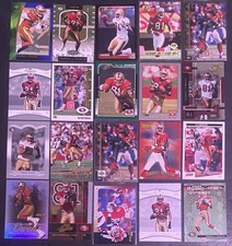20 Unique Football Card Lot Terrell Owens 49ers