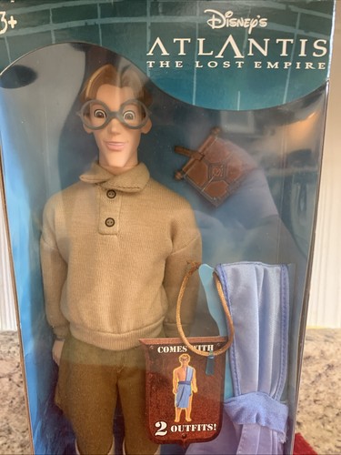 2000 Disney Atlantis La Città Perduta Principessa di Cristallo Kida & Milo Thatch Bambole - Foto 9 di 10