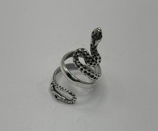 Sterling Silver Snake Ring Size 5