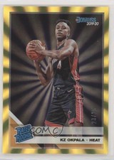 2019-20 Panini Donruss Rated Rookie Holo Yellow Laser 23/25 KZ Okpala #230 0a6