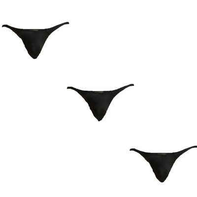 HerrenTangas und GStrings Unterwäsche Niedriger Bund Solide Slips Tanga SXXL,...