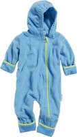Playshoes Fleece-Overall Unisex Kinder Jumpsuit Aquablau Gr. 68