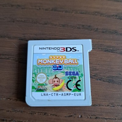 Nintendo Super Monkey Ball 3D Videospiel Cartridge 3DS EUR SEGA