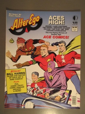 Alter Ego Comics Fanzine #144 January 2017