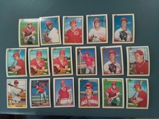 Cincinnati Reds- 17 Card Lot- Hurtubise, Myers, Dibble, Browning, Benzinger