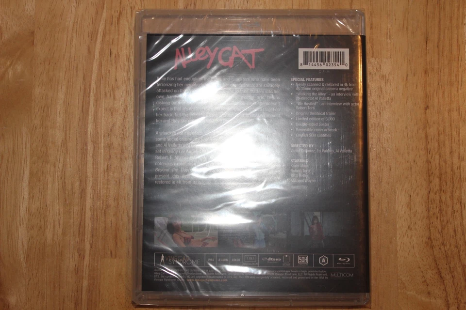 Alley Cat (Blu-ray, 2021) Vinegar Syndrome - Image 4 of 4
