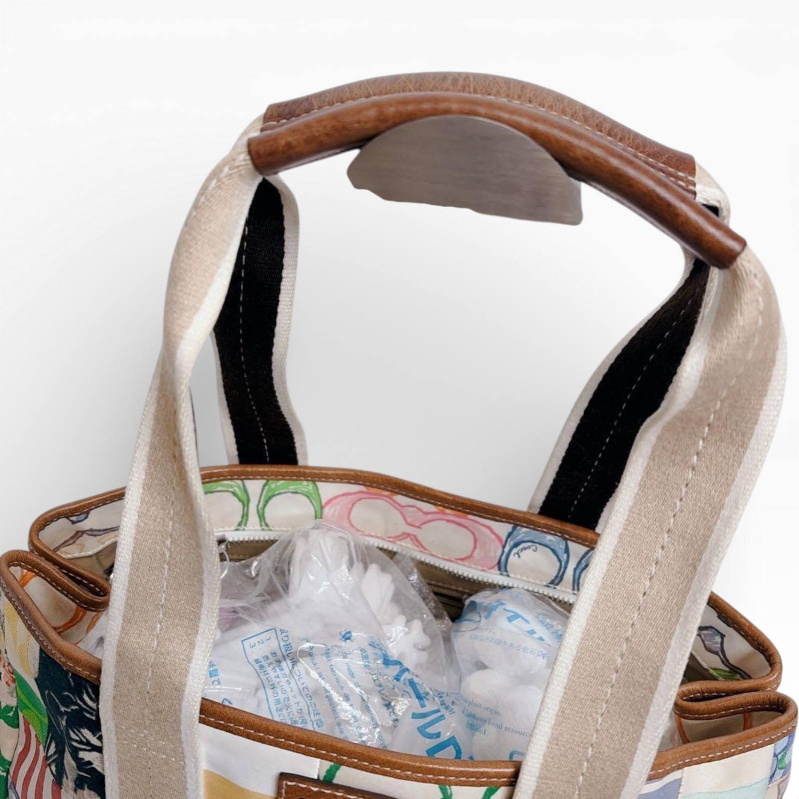 Coach Hamptons Patchwork Multicolor Tote Bag 1044… - image 9