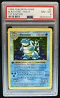 1999 Pokemon 1st Edition Blastoise Shadowless Holo #2/102 PSA 8