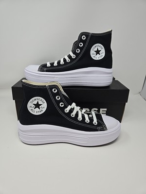 Converse 568497C Women's High Top Chuck Taylor All Star Platform Sneakers Size 9