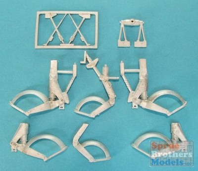 SAC32082 1:32 Scale Aircraft Conversions - Gloster Meteor Landing Gear (HKM kit)