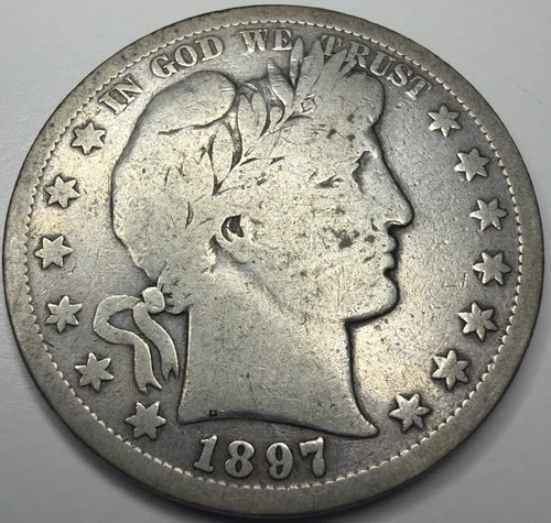 1897 Barber Half Dollar A86