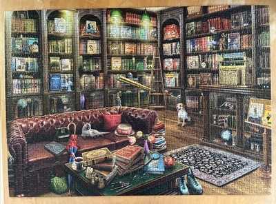 Ravensburger Puzzle 1000 Pieces  The Reading Room  COMPLETE
