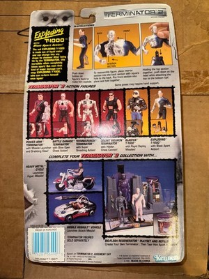 Vintage 1991 Kenner Terminator 2 Judgement Day Exploding T-1000