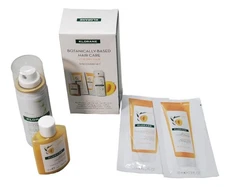 KLORANE Discovery Kit Mango & Oat Milk Hair Care 4 Piece Travel Size Set