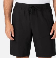Gerry Men's 4-Way Lightweight Trail Short, Black, Medium