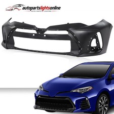 Front Bumper Cover Fascia Fit For 2017 2018 2019 Toyota Corolla Sedan Se Xse Front Bumper Cover Fascia Fit For 2017 2018 2019 Toyota Corolla Sedan Se Xse
