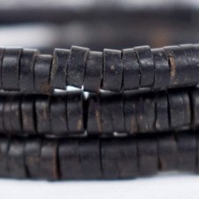 5 Strands Coconut Shell Heishi Beads