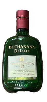 Buchanan's Deluxe Aged 12 Year Old  Blended Scotch Whisky Bottle 750ml EMPTY