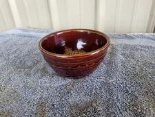 Vintage Marcrest Daisy Dot Oven Proof Stoneware 6” Mixing Bowl
