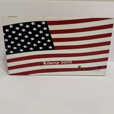 Camacho Liberty 2005 Cigar Box Christian Eiroa Box 1277/ 2000 American Flag USED