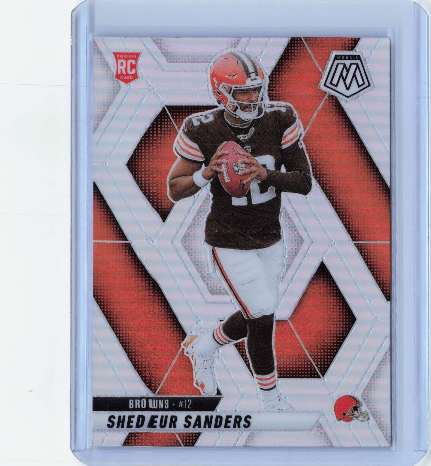 2025 Panini Mosaic #302 Shedeur Sanders Silver