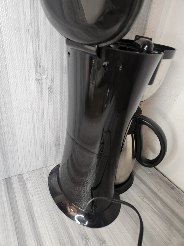 Zojirushi 10 tazas cafetera fresca jarra térmica de acero inoxidable negra EC-BD15 Foto 2 de 4