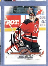 1997-98 Donruss Leaf * Hockey * Mike Dunham * Signed Card #104