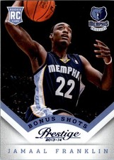 2013-14 Prestige Bonus Shots Blue #190 Jamaal Franklin - BSK