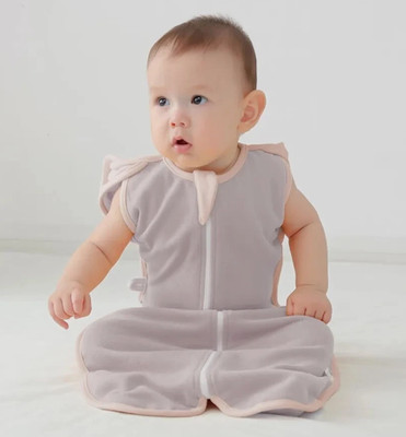 ZigJoy Swaddle Baby Übergang Swaddle Sack 1.0 TOG Babykleidung Schlafsack rosa