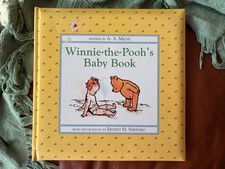 Winnie the pooh's baby book, clean and unused